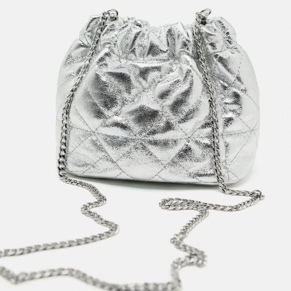 Silver Zara bag - Picture 1 of 3